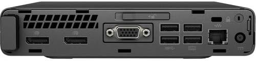 HP Elitedesk 800 G3 Mini Business Desktop (Intel Quad Core i5-6500T, 16 GB DDR4 RAM, 1 TB SSD) Tipo-C, DisplayPort DP, WiFi, Ethernet,