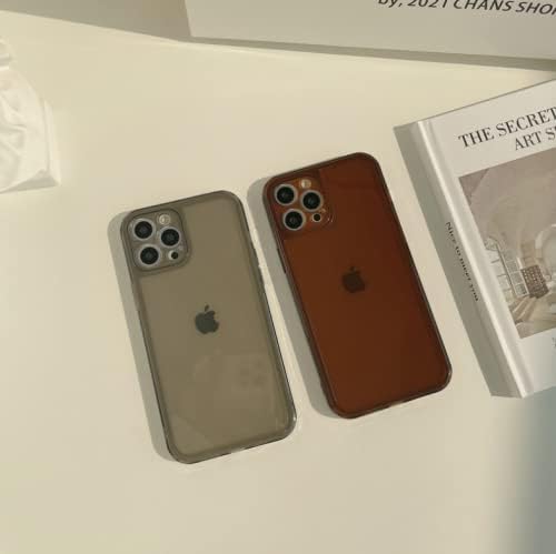 ZTOFERA Funda para iPhone 15 Pro de 6.1 pulgadas, Transparente Suave Silicona Bumper Protector Retro Color Transparente A Prueba de Golpes iPhone 15