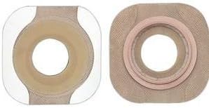 Ostomy Barrier FlexWear sin cinta 2-14 brida rojo código cortado para ajustar, hasta 3-14 estoma (#15203, vendido por caja) por New Image