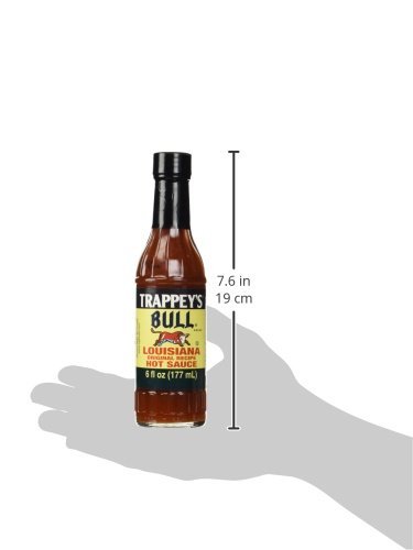 Trappey’s Bull Brand Louisiana Hot Sauce, 6 Ounce (Pack of 2)