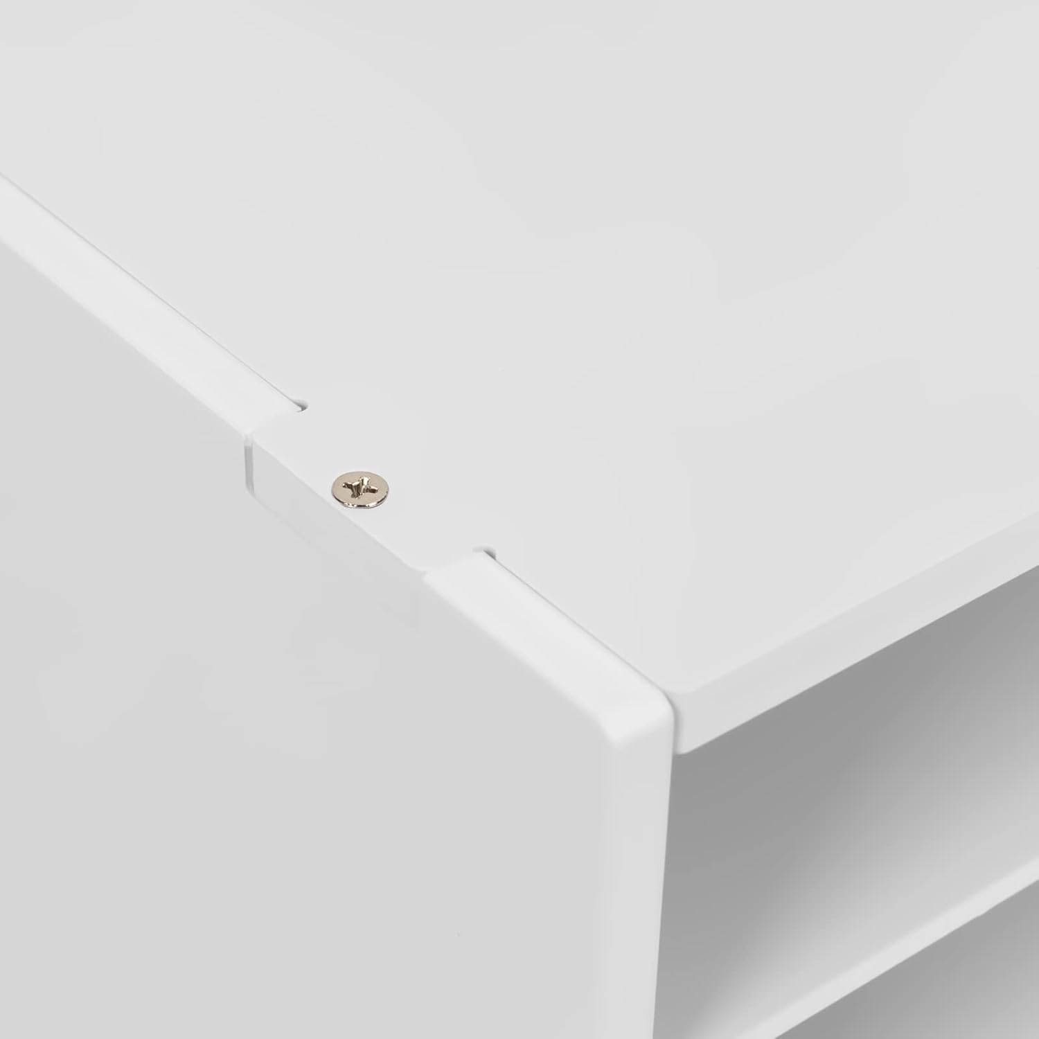 Organizador clasificador de archivos ajustable de PVC, organizador de literatura para escritorio, centro de correo, gabinete de almacenamiento de