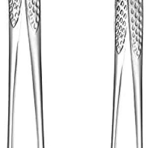 Juego de pinzas coreanas para barbacoa, pinzas de barbacoa coreanas, pinzas para parrilla, pinzas de cocina para cocinar, pinzas de carne de acero Juego de pinzas coreanas para barbacoa, pinzas de barbacoa coreanas, pinzas para parrilla, pinzas de cocina para cocinar, pinzas de carne de acero