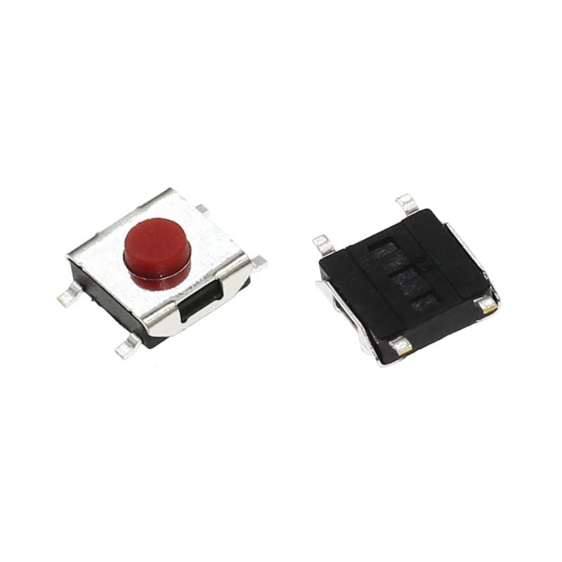 Micro Switch 1000pcs 6 * 6 * 3.1 mm SMD Switch 4 Pin Touch Micro Switch Push Button Switches Red SMD Tact Switch 6x6x3.1mm Switches