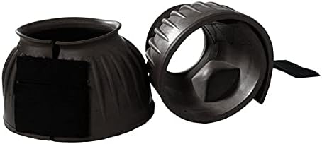 HORZE Botas de campana resistentes sin giro – Negro – S