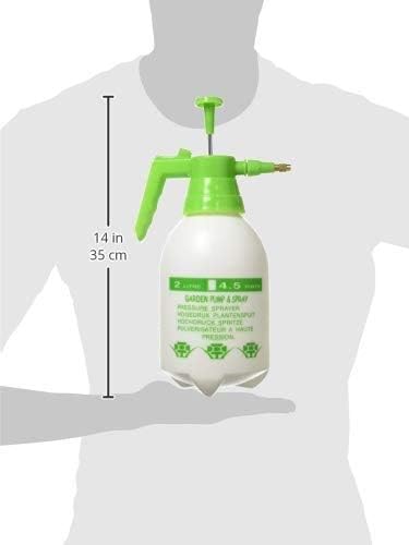 Uniware Super Quality – Botella pulverizadora de gran tamaño de 68 onzas (67.6 fl oz, 0.5 galones), portátil, para patio, césped, malas hierbas,