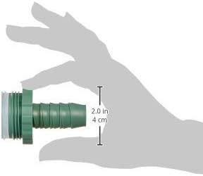 Orbit Paquete de 4 colectores de válvula premontados de 34 pulgadas, adaptador de poliéster