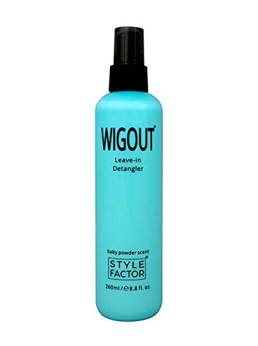 Style Factor Wigout – Desenredante sin enjuague, 8.8 onzas (polvo bebé)