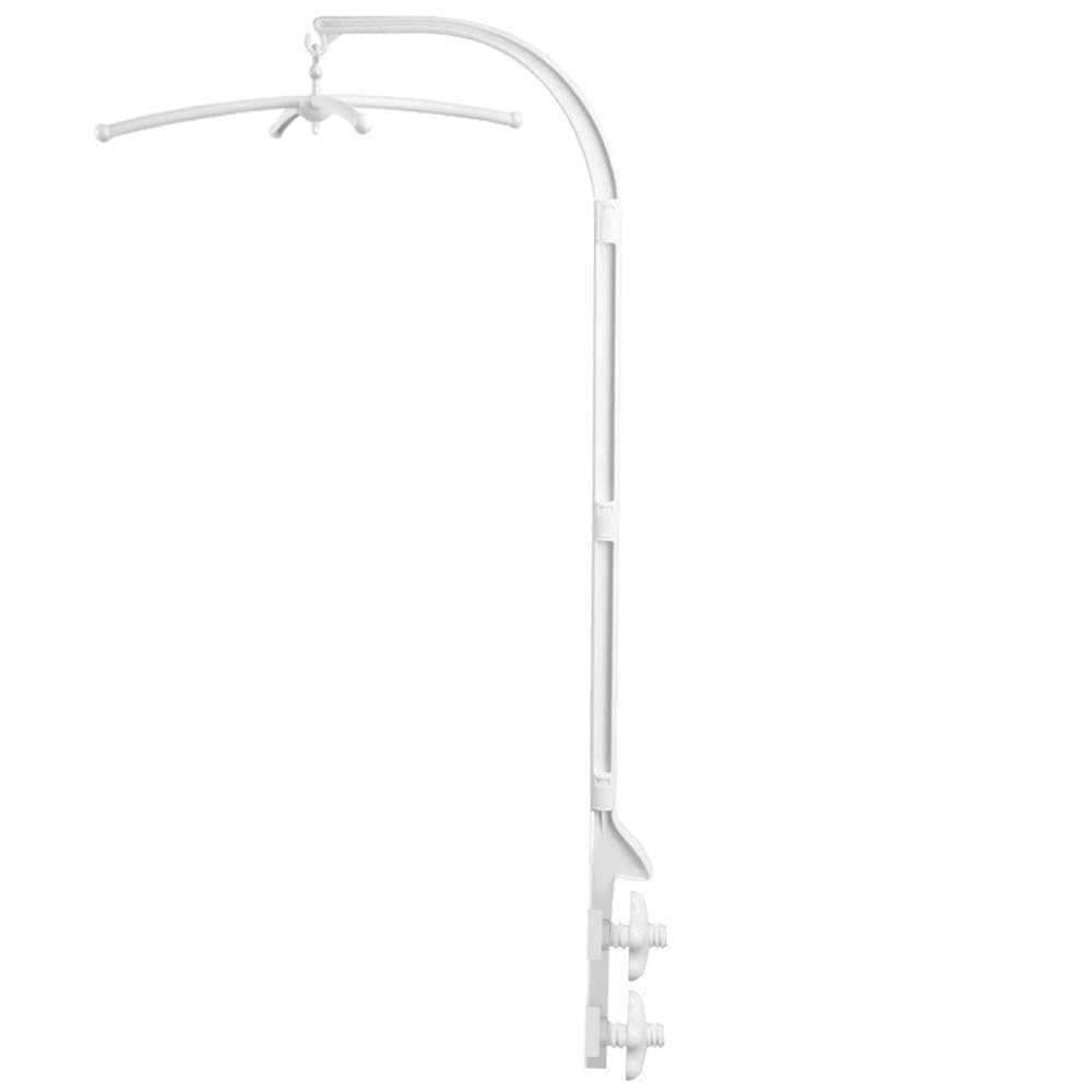 Soporte de sonajero de actividad de cuna de doble tornillo de 37 pulgadas, brazo colgante decorativo para bricolaje, soporte de montaje ajustable,