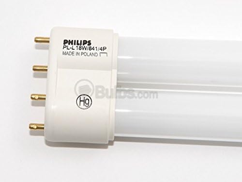 Philips 345017 – PL-L Bombilla fluorescente compacta de doble tubo de 18 W41 – 18 W de largo, 4100 K