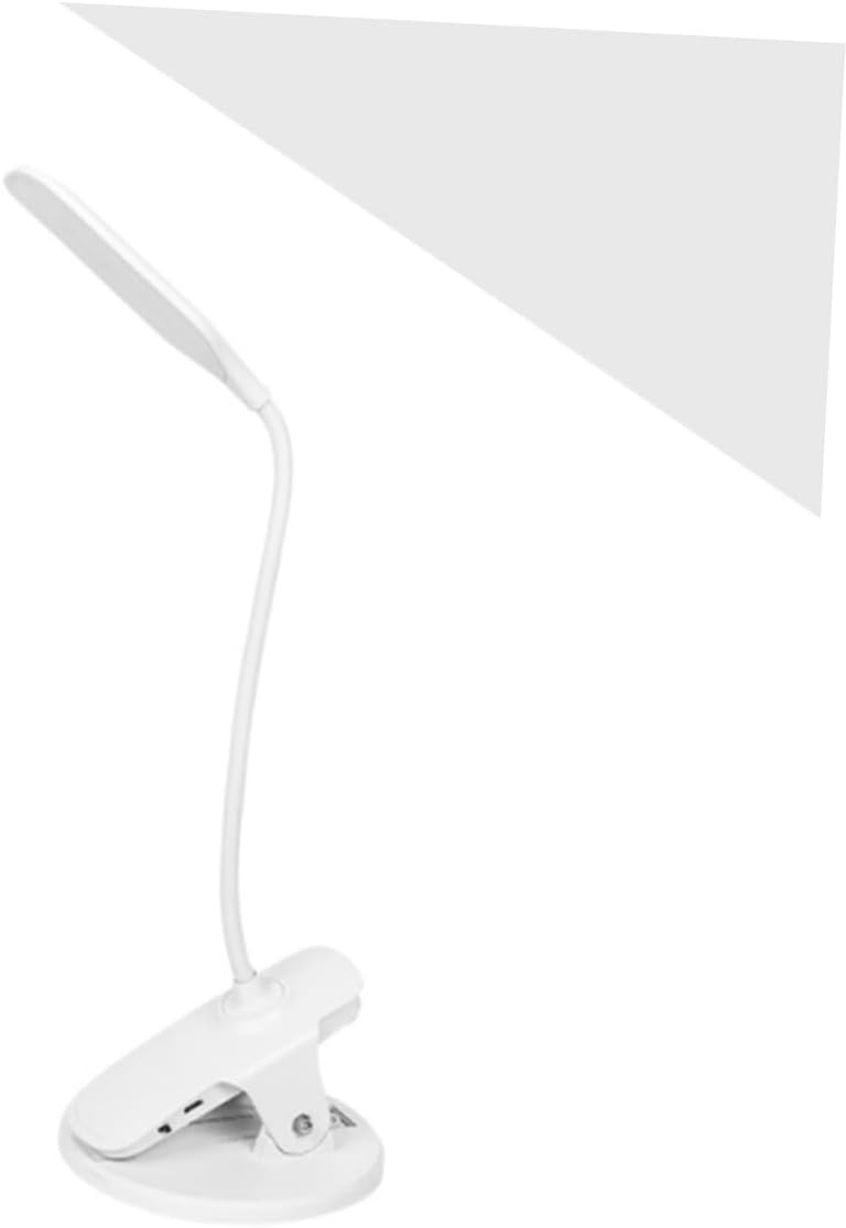 Uonlytech Lámpara de escritorio con clip, 1 unidad, lámpara de escritorio portátil, lámpara de mesa, luces de mesa para escritorio, lámpara de