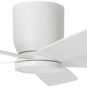 Collection Britton SW19110 MWH – Ventilador de techo LED integrado de 52 pulgadas con kit de luces y mando a distancia, color blanco mate Collection Britton SW19110 MWH – Ventilador de techo LED integrado de 52 pulgadas con kit de luces y mando a distancia, color blanco mate