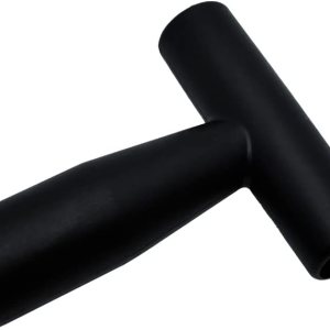 Mango de agarre en T de pala, PVC de 1.34 pulgadas de diámetro para excavar herramienta de rastrillo negro 1 unidad Mango de agarre en T de pala, PVC de 1.34 pulgadas de diámetro para excavar herramienta de rastrillo negro 1 unidad