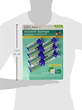 Members Mark anteriormente conocida como pastilla de nicotina Simply Right sabor menta 2 mg, 189 unidades