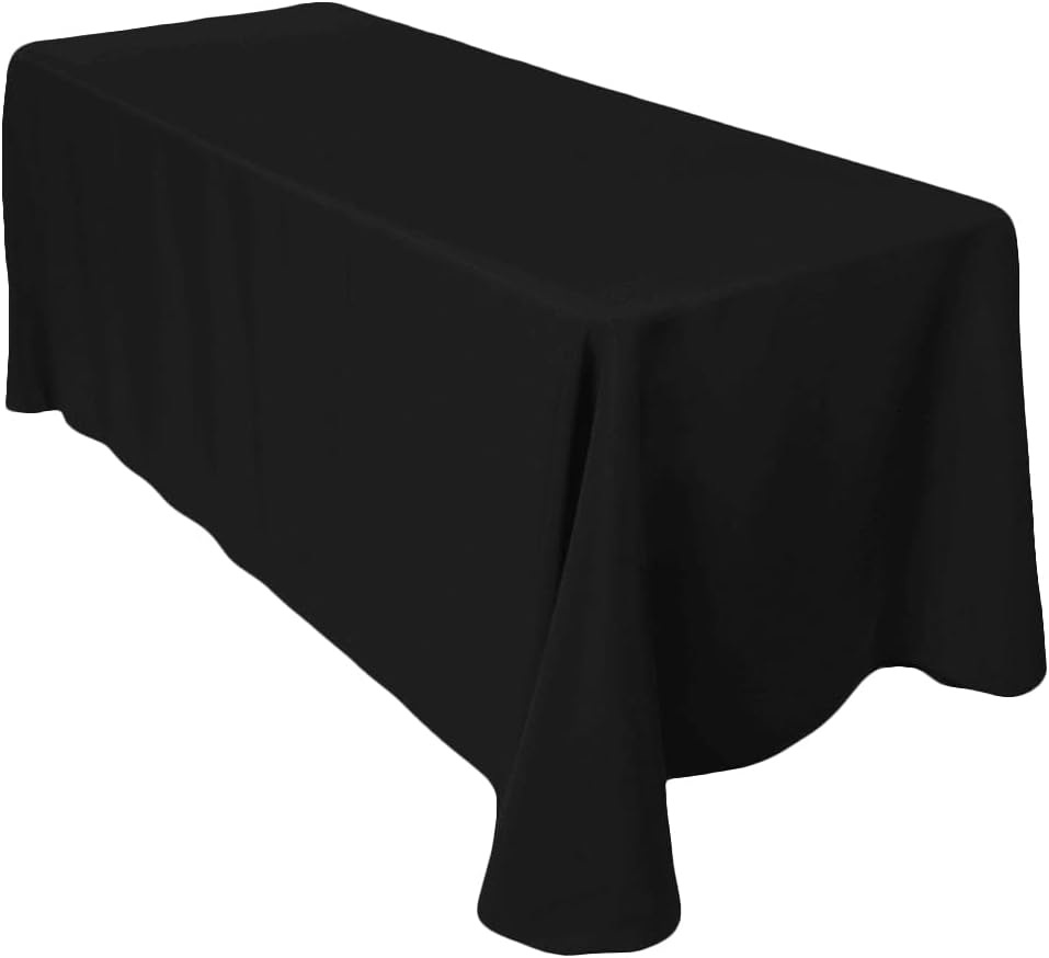 Leading Linens – Mantel rectangular de tela de poliéster de 90 x 156 pulgadas, 10 piezas, para recepción de boda, restaurante, banquete, fiesta,