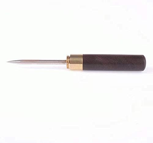Palillos de hielo de acero inoxidable con mango de madera y cubierta de seguridad para cocina, bares, camareros, pícnics, camping y restaurante, (2