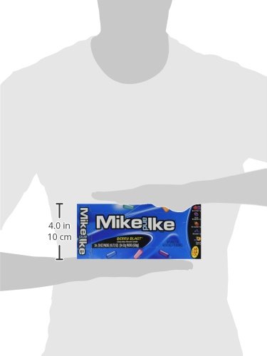Mike and Ike Berry Blast (1 caja de 24 paquetes individuales de 0.78 onzas)