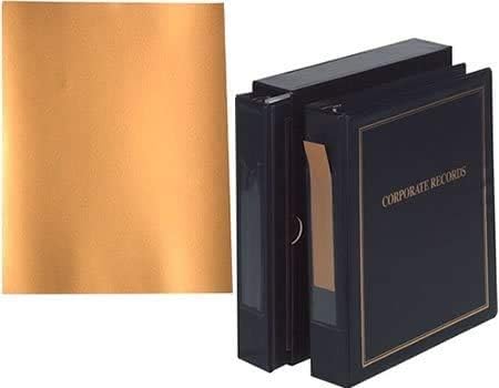 Kit corporativo ThriftKit Combo  carpeta, funda, certificados de acciones, fichas de índice (Sociedad de responsabilidad limitada, Borgoña)