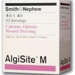 AlgiSite M Apósitos de alginato de calcio – 4″ x 4″ AlgiSite M Apósitos de alginato de calcio – 4″ x 4″