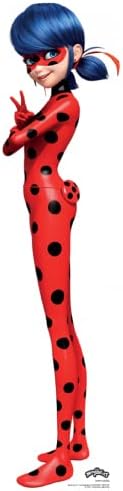 SC4041 Miraculous Lady Bug Cartón Recorte Standup