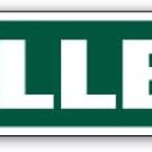 MILLER – Letrero de calle con nombre para niños, para interiores y exteriores, letrero de plástico de 24 pulgadas de ancho MILLER – Letrero de calle con nombre para niños, para interiores y exteriores, letrero de plástico de 24 pulgadas de ancho