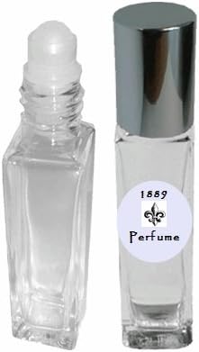 ‘White Flower Perfume & Soap Set  Perfume en rollo de 13 oz y karité perfumado  Jabón de baño de leche de cabra (Linden Blossom)