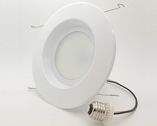 Bioluz LED Lámpara LED empotrada RETROFIT de 6 pulgadas (reemplazo de 120 vatios), color blanco cálido, regulable, con certificación UL,