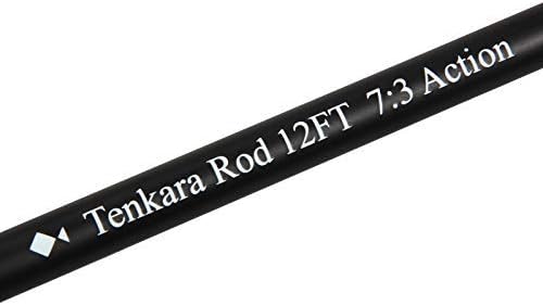 1213FT Tenkara Rod Kit 30T Fibra de Carbono telescópica Fly Fishing Rod Combo con Furled Line Moscas