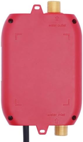 Mini calentador de agua instantáneo eléctrico 3000 W 110 V sin tanque calentador de agua caliente con pantalla digital LCD para grifo de lavado de