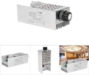 SCR Regulador de Voltaje 10000W Ultra High PowerSpeed Controlador Dimmer Termostato AC 110V 220V Regulador de voltaje Controlador de temperatura de
