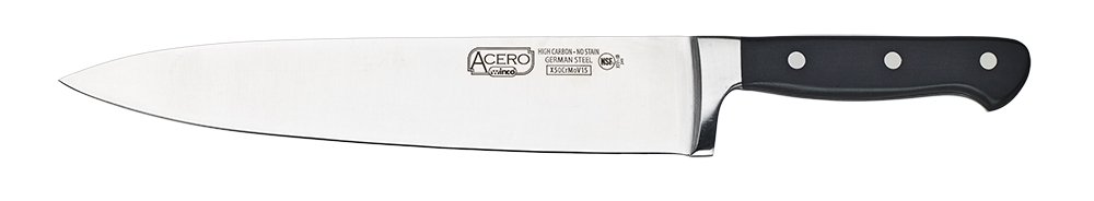 Winco Cubiertos de acero, acero inoxidable, 10 pulgadas