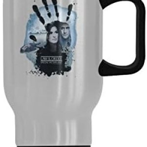 Ley y orden Unidad de víctimas especiales Taza de café de viaje Taza de té de viaje de acero inoxidable 14 onzas Ley y orden Unidad de víctimas especiales Taza de café de viaje Taza de té de viaje de acero inoxidable 14 onzas