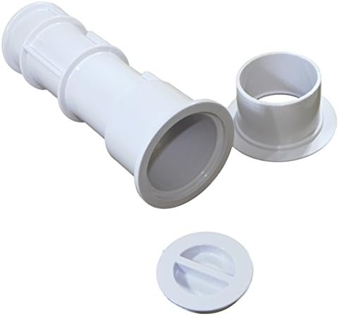 AquaStar US101 – Soportes para paraguas de 7.5 pulgadas con funda y tapa central, color blanco