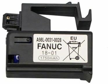 XIAOXX (paquete de 12) A98L-0031-0028 1750mAh 3V Batería PLC de una sola célula para FANUC A02B-0309-K102A98L-0031-0028 CNC Control de máquina 3P