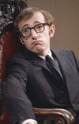 Woody Allen Vintage Rare Retrato Foto Original 1.378 in Transparencia Slide