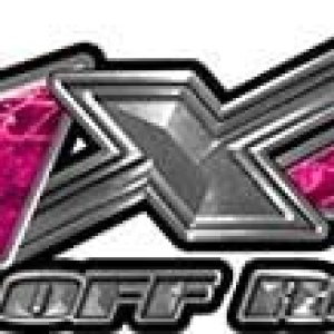 Weston Ink Adhesivos reflectantes 4×4 Offroad Truck Bedside o Fender Emblema en camuflaje rosa Weston Ink Adhesivos reflectantes 4×4 Offroad Truck Bedside o Fender Emblema en camuflaje rosa