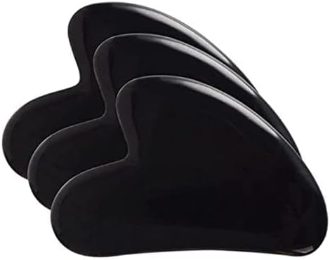 Herramienta facial Gua Sha, piedra de jade natural para terapia de acupuntura de spa, tratamiento de punto de activación, herramienta de masaje de