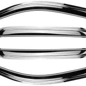 94155Y – Deflector de ventilación de viento cromado para Ford F150 SupercrewCrew Cab 2009-2014 con 4 puertas de tamaño completo, 4 piezas de estilo 94155Y – Deflector de ventilación de viento cromado para Ford F150 SupercrewCrew Cab 2009-2014 con 4 puertas de tamaño completo, 4 piezas de estilo