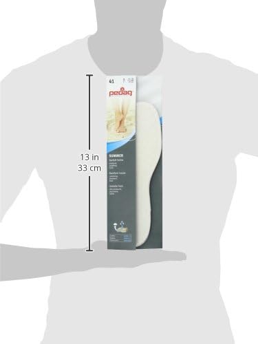 Pedag Summer – Plantilla de tela de toalla de algodón puro, hecha a mano en Alemania, absorbe el sudor y controla el olor, ideal para usar sin