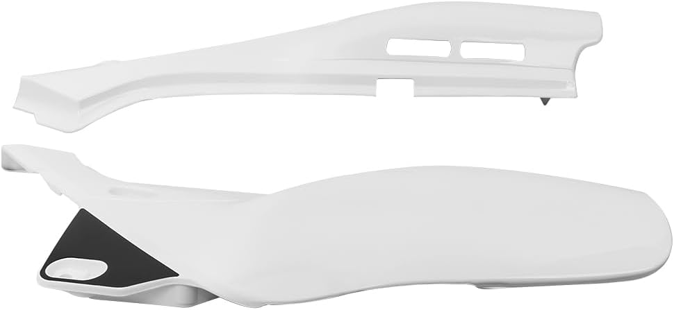HIYOYO Juego de cubiertas de carenado para paneles laterales izquierdo y derecho compatible con Honda XR650L (blanco Shasta) 1993-1999  Compatible