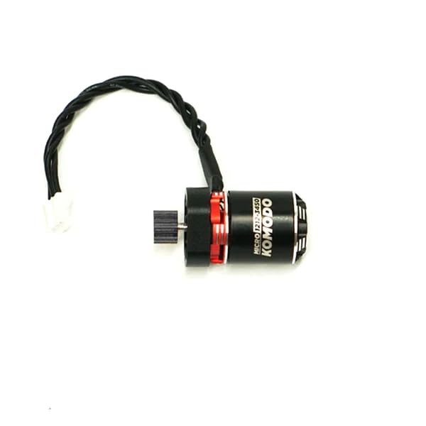 FURITEK Motor sin escobillas Micro KMD con piñón de acero para FCX24, compatible con Furitek Lizard Pro ESC para automóviles RC, camiones RC,