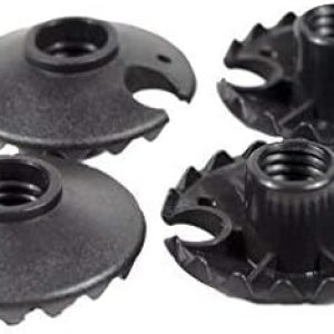 Mons Peak IX Bastones de esquí para senderismo y senderismo, cestas de nieve de barro de 1.969 in (paquete de 4) de repuesto atornilladas Mons Peak IX Bastones de esquí para senderismo y senderismo, cestas de nieve de barro de 1.969 in (paquete de 4) de repuesto atornilladas