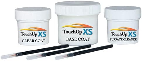 TouchupXS-Perfect Match For Audi Q8 LJ5L Waitomo blue Metallic 2oz & 1oz Combo Touch Up Kit with Surface Cleaner