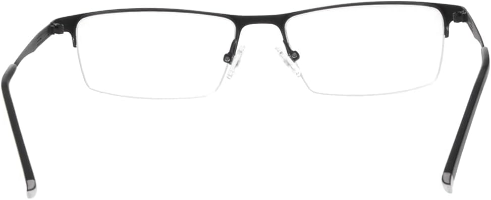 Gafas de lectura grises fotocromáticas +2.50 Fuerza Medio marco Gafas Hombres
