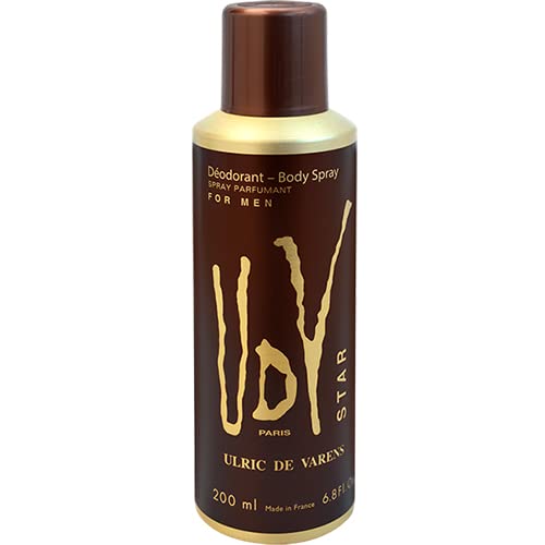 ULRIC DE VARENS UDV STAR EDT 200ML SPRAY 100ML + DESODORANTE