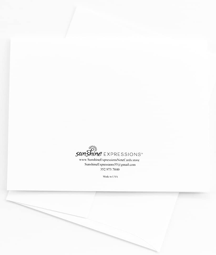 Tarjetas de notas texturizadas para fotografía de pájaros, sobres a juego, juego en caja (4.25 x 5.50 pulgadas), interior en blanco, fabricado en