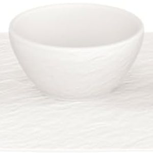 Villeroy & Boch Manufacture Rock Blanc – Cuencos para salsas y comida para dedos, porcelana premium, aptos para lavavajillas, blanco, pequeño, juego Villeroy & Boch Manufacture Rock Blanc – Cuencos para salsas y comida para dedos, porcelana premium, aptos para lavavajillas, blanco, pequeño, juego