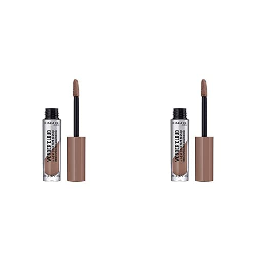 Rimmel Wonder’Cloud Sombra de ojos, 003 trufa Haze, paquete de 1 (paquete de 2)