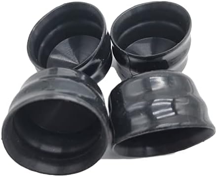 shiosheng 4 tapones de goma para eje de rueda Husqvarna, Weed Eater, Poulan, Sears, Crafstman, Ryobi y Roper cortacésped, tractor de césped y