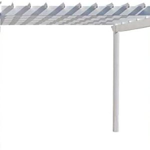 Dura-Trel Queensbrook. Pérgola, Blanco Dura-Trel Queensbrook. Pérgola, Blanco