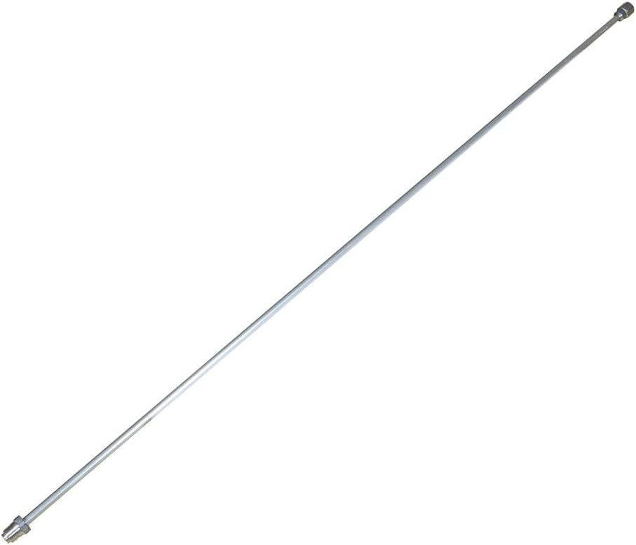 elfinrm Poste de extensión de punta de rociador de pintura sin aire, varilla de extensión de punta de pistola rociadora con protector rojo (59